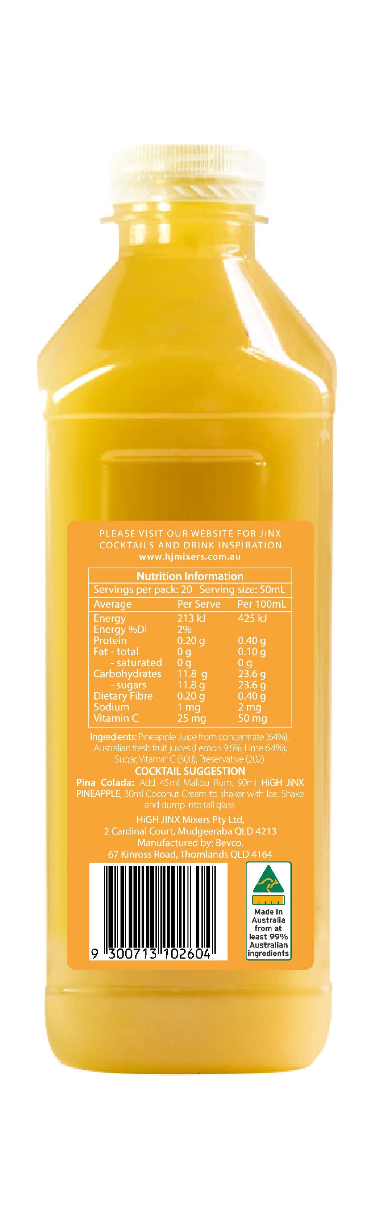 PINEAPPLE Cocktail Mix